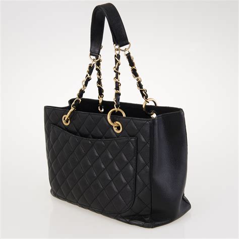 chanel big tote bag|Chanel shopping tote price.